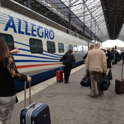 Allegro-tåg.
