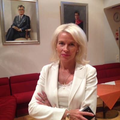 Pia Kauma, gruppordförande för Samlingspartiet i Esbo.