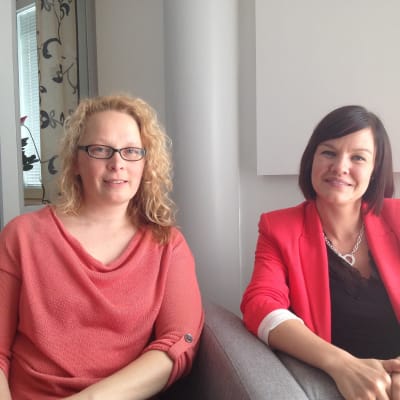 Sara Bondegård och Nina Ingves