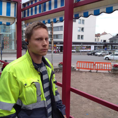 Borgå stads gatubyggnadschef Juha Valkonen