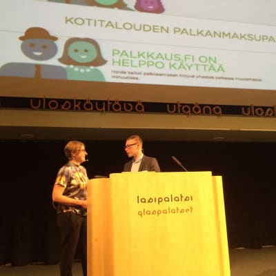 Heidi Hautala testar Palkkaus.fi