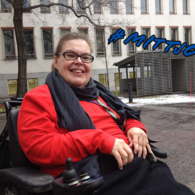 Handikappforum rf:s generalsekreterare Pirkko Mahlamäki
