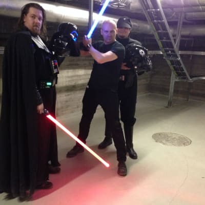 Johnnie Saares, Lasse Grönroos, Esa Koli