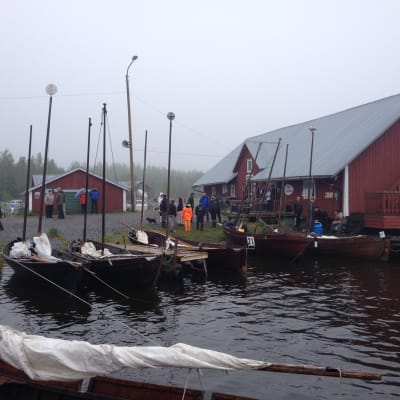 Vädret var inte på sjömännens sida.