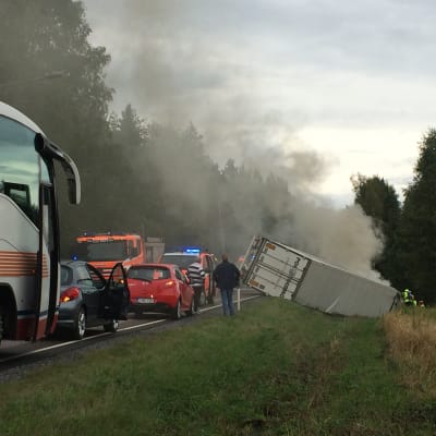 Trafikolycka i Raseborg