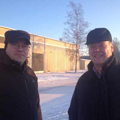 Olle Exell och Björn Siggberg agerar vice mässchef och mässchef för Raseborg Expo som ordnas i maj.