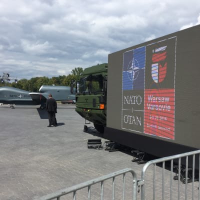 Nato håller toppmöte i Warszawa juli 2016.