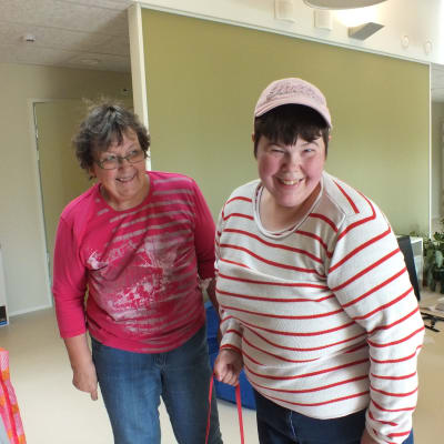 Mor och dotter: Gunvor och Katharina Gullans.