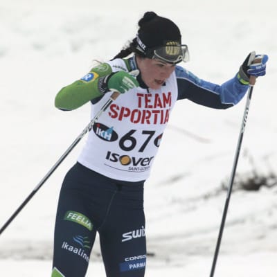 Krista Pärmäkoski åker i finska cupen i Rovaniemi