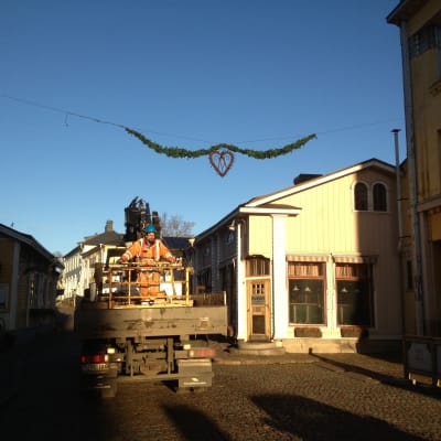 Julbelysning i gamla stan