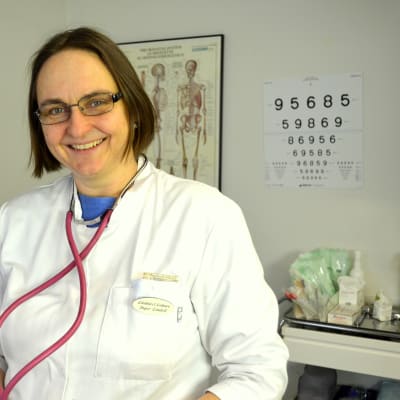 Inger Lindell är läkare vid Mårtensdals hälsostation.