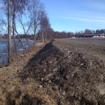 En odlingsbar vall vid Lappfjärds å.