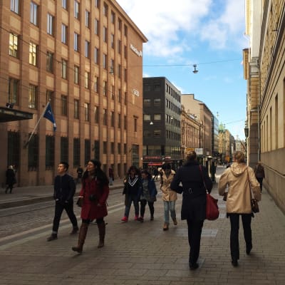 Människor på Alexandersgatan