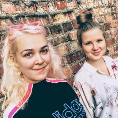 Taika Mannila och Emilia Hoving