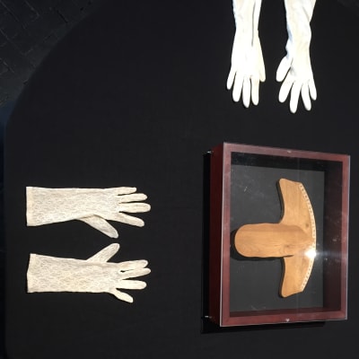 Psykograf som tillhörde Mathilda Gallen finns med i utställningen Själens öga på Gallen-Kallela-museet. 
