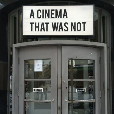 Caspar Strackes utställning A cinema that was not