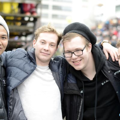 Pampas Nationaldag 2017 ordnades på Vasa torg.