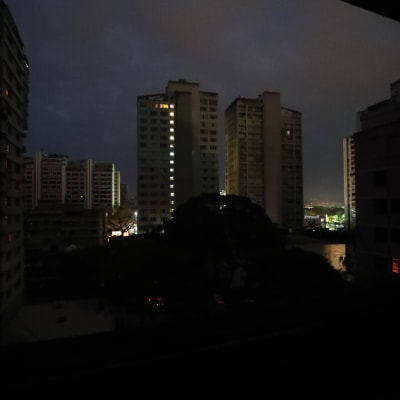 Venezuelan pääkaupunki Caracas pimeni sähkökatkon seurauksena.