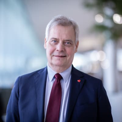 SDP:n puheenjohtaja Antti Rinne