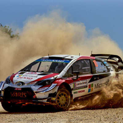 Jari-Matti Latvala Sardinian MM-rallissa 2019.