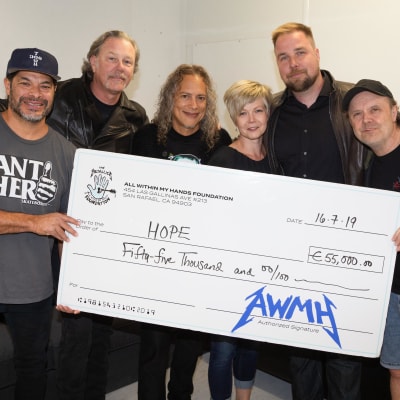 Rock-yhtye Metallica lahjoitti 55 000 euroa vähävaraisten lasten harrastustoimintaan.  
