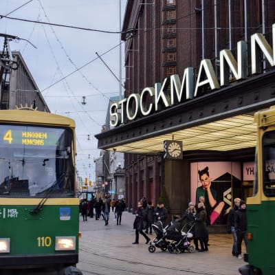 File photo of Stockmann department store in downtown Helsinki February 1, 2017.