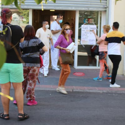 Vallecasin San Diegon terveyskeskuksessa testatuista yli puolella on koronavirus.