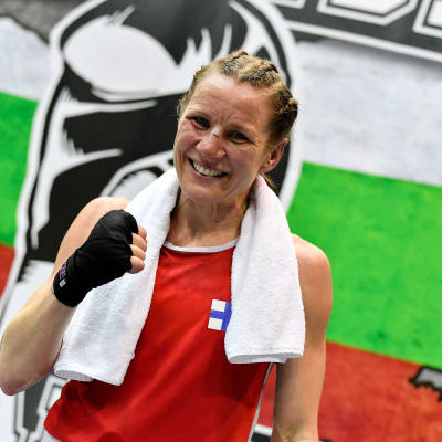 Mira Potkonen Bulgariassa.