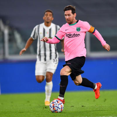 Lionel Messi oli hankala pideltävä Juventukselle.  