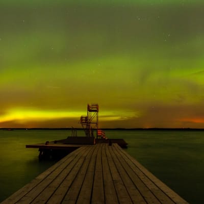Norrsken över Hangö