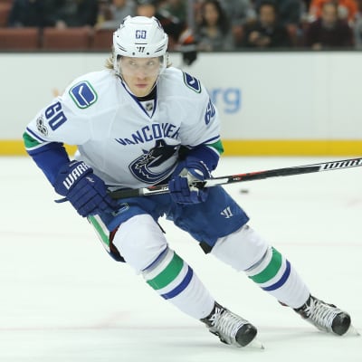 Markus Granlund på isen i matchen mot Anaheim.