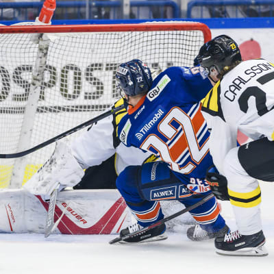 Janne Pesonen gör mål i SHL.