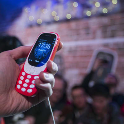 Presentation av ny Nokia 3310 den 26 februari 2017.