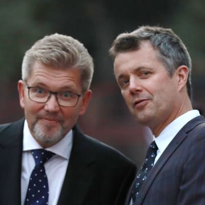 Köpenhamns överborgmästare (till vänster) på en arkivbild från september 2018, tillsammans med kronprins Frederik av Danmark. 