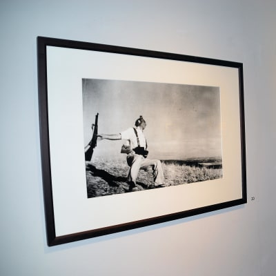 Foto av the fallen soldier av fotografen Robert Capa