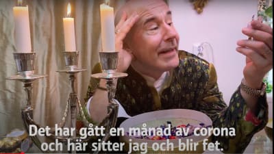 Skärmpdump av Mark Levengood i serien Undantagstillstånd.