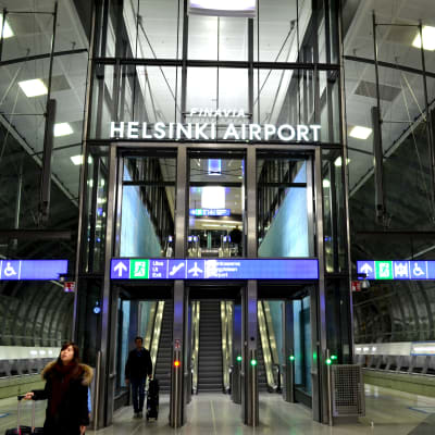 Interiör på ny tågstation.