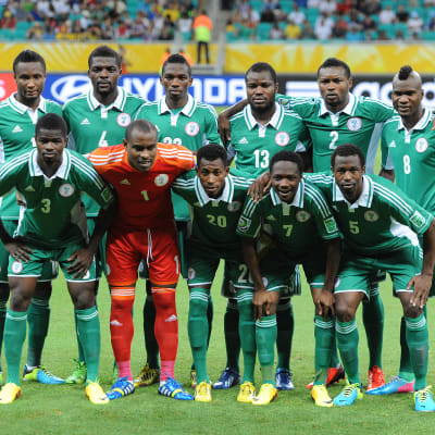 Nigeria vid Confederations Cup 2013.