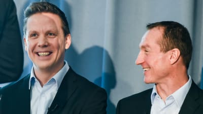 Chefstränare Lauri Marjamäki och General Manager Jere Lehtinen var glada över att få ta ut de 16 första spelarna den 2 mars.