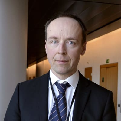 Sannfinländarnas partiledarkandidat Jussi Halla-aho.