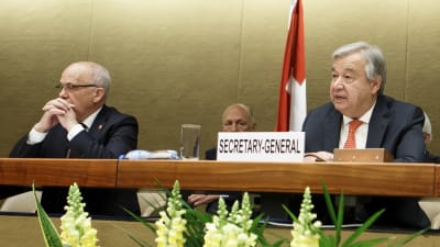 António Guterres, FN:s generalsekreterare.