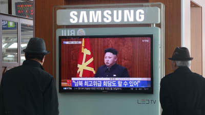 Kim Jong-uns nyårstal i Nordkorea