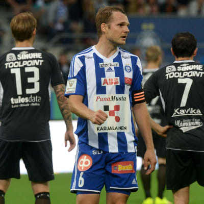 Markus Heikkinen, HJK, augusti 2015.