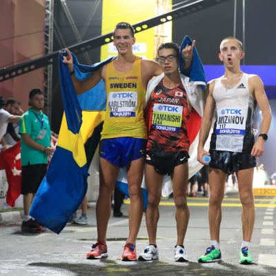 Perseus Karlström, Toshikazu Yamanishi ja Vasili Mizinov