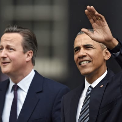 David Cameron och Barack Obama