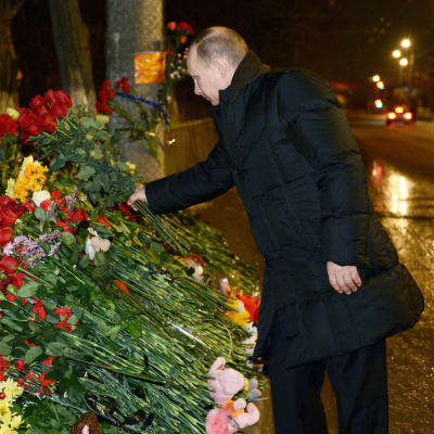 Putin överraskade Volgogradborna med ett besök