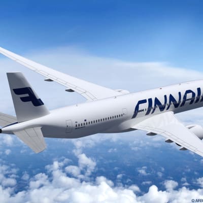 Finnairplan av typ Airbus A350