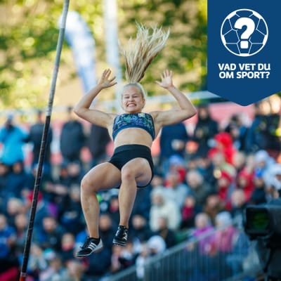 Saga Andersson hoppar.