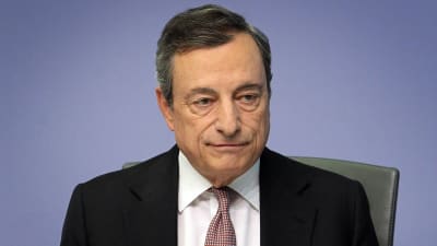 Europeiska centralbankens ordförande Mario Draghi.
