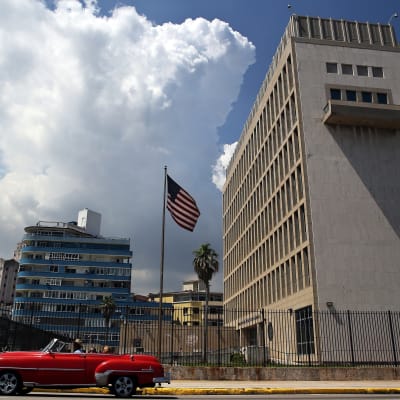 USA:s ambassad i Havanna, Kuba 16.6.2017.